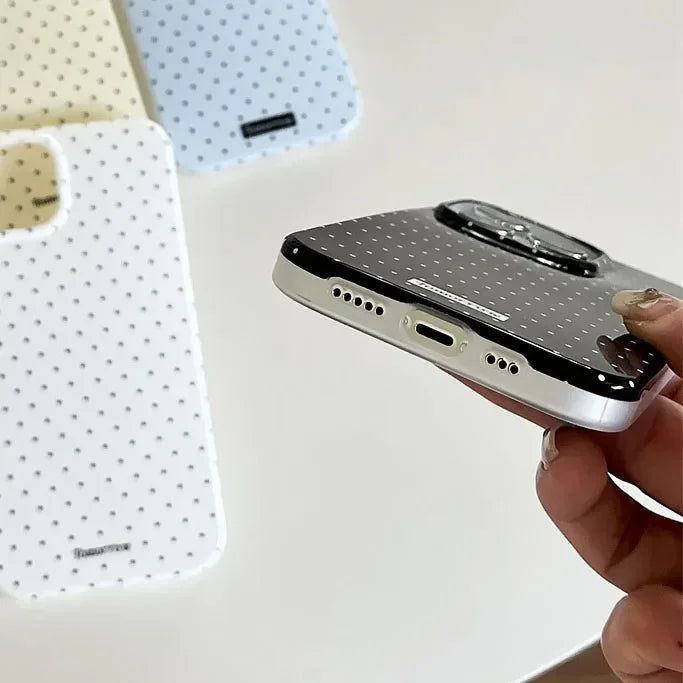 INS Polka Dot Small Fresh Mobile Phone Case for iPhone 17 16 15 14 13 12 Pro Max 11 Ultra Slim Shockproof Cover for iPhone Air   4.6   619 Reviews   ౹   5,000+ sold